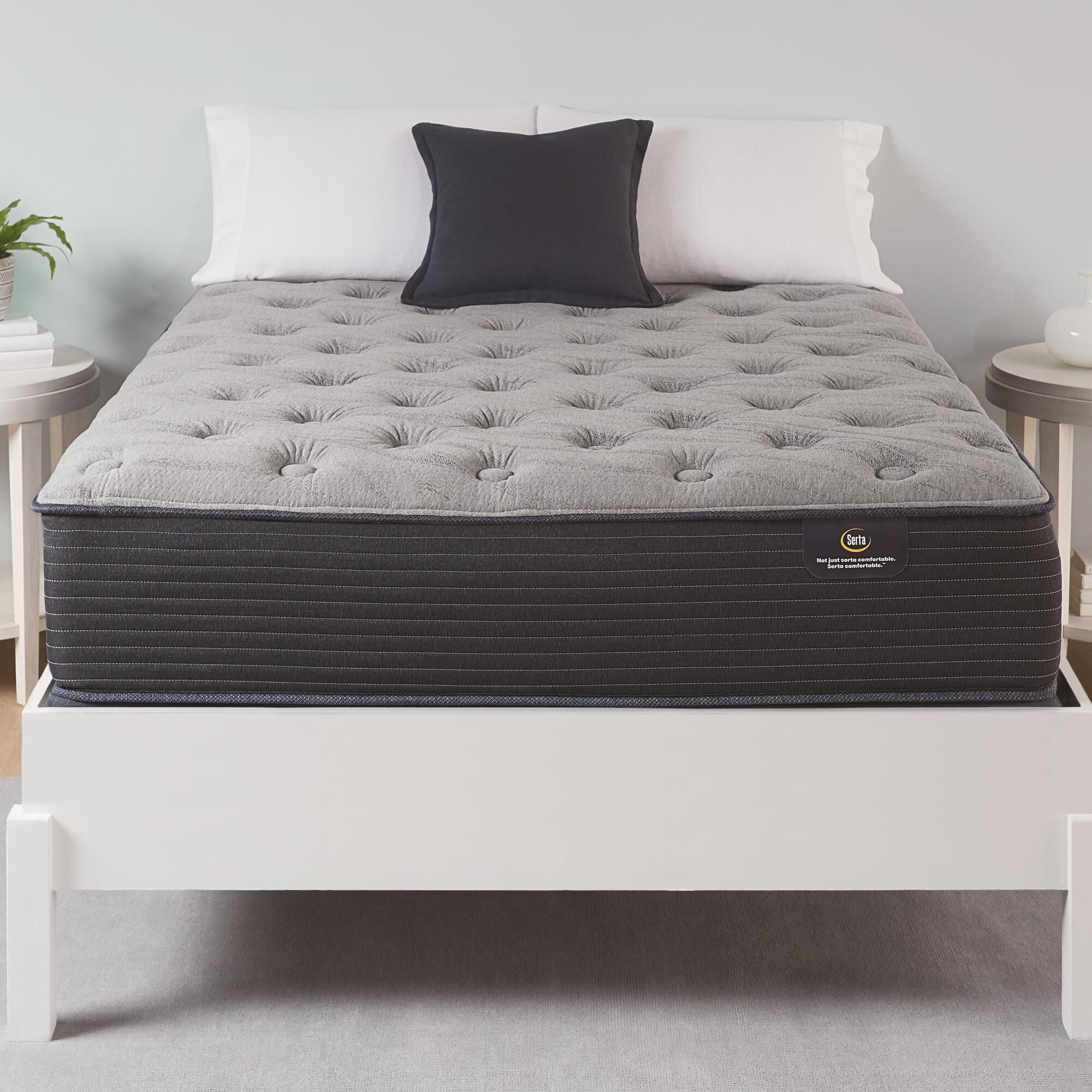 Serta Luxe Edition Tauri Plush Full Mattress with Low Profile Box