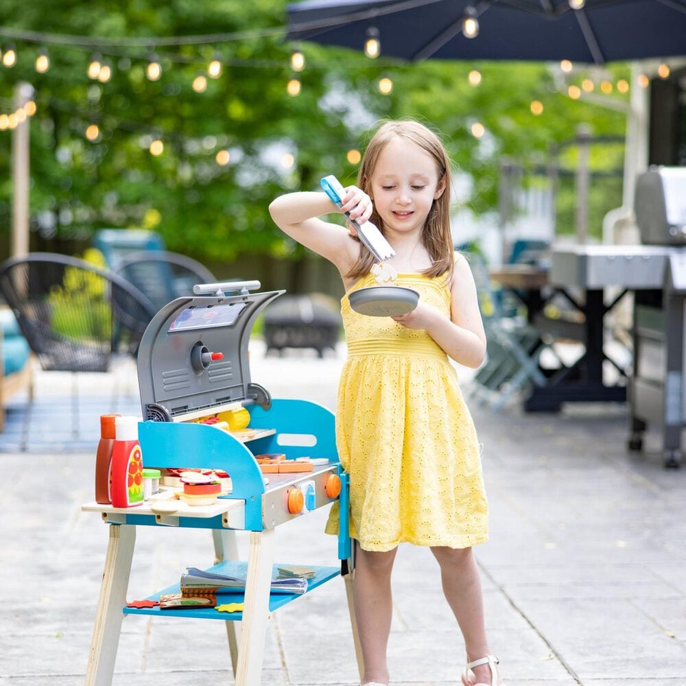Melissa &amp; Doug Deluxe Grill and Pizza Oven Play Set, , large