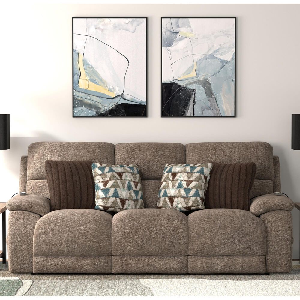 Hartsfield Joya Power Reclining Sofa in Mushroom, , large