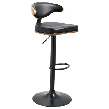 Ashley Bellatier Swivel Bar Stool in Brown and Black, , large