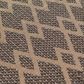 Central Oriental Santorini Chevron Diamonds 5"3" x 7"7" Natural and Pebble Area Rug, , large