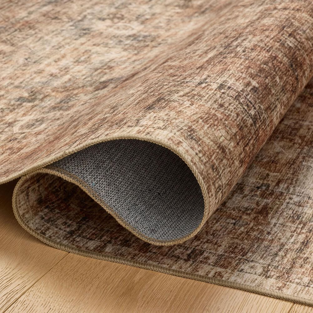 Loloi Anniston Clay and Charcoal 3&#39;6&quot; x 5&#39;6&quot; Area Rug, , large