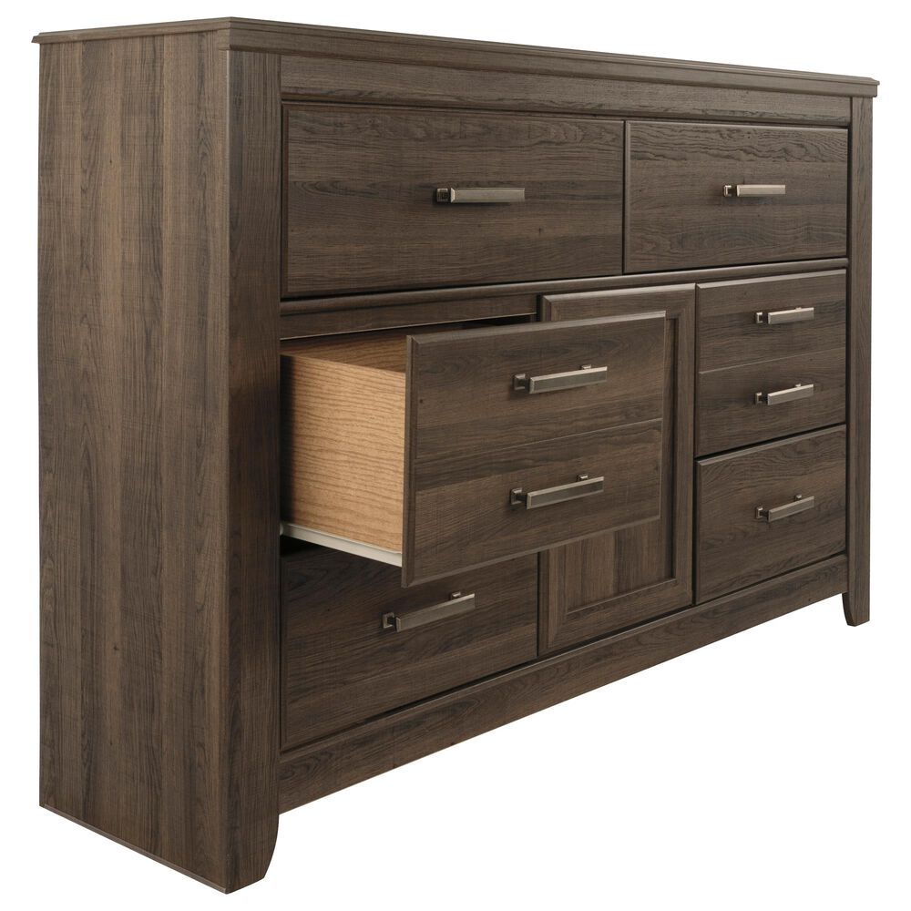 Signature Design by Ashley Juararo 6Drawer Dresser in Dark Brown NFM