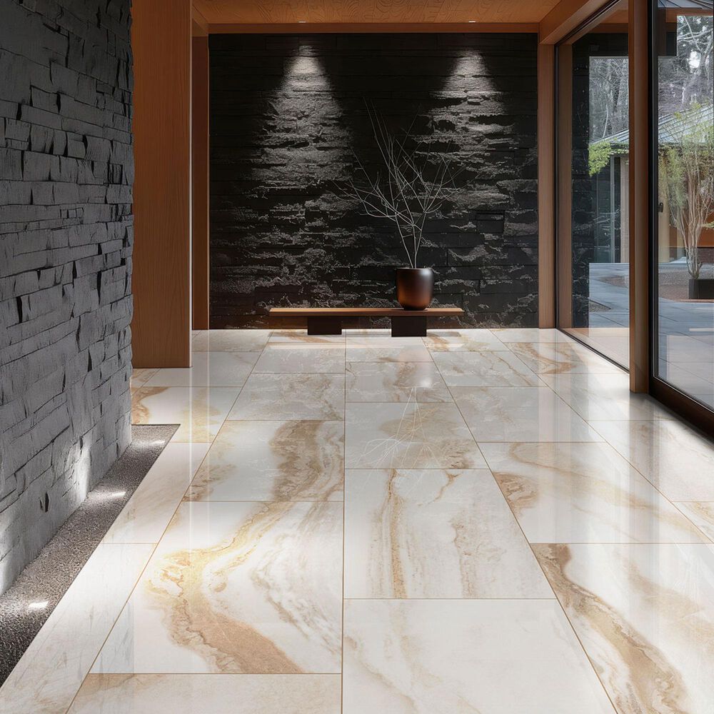 MS International Exotika Nebula Almond 24&quot; x 48&quot; Porcelain Tile, , large