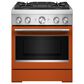 KitchenAid 30" Dual Fuel Freestanding Range with No Preheat Air Fry Mode in Scorched Orange, , large
