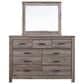 Ashley Zelen 3-Piece Queen Bedroom Set in Warm Gray, , large