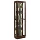 Chapel Hill 5-Shelf Curio Cabinet in Cherry Brown, , large