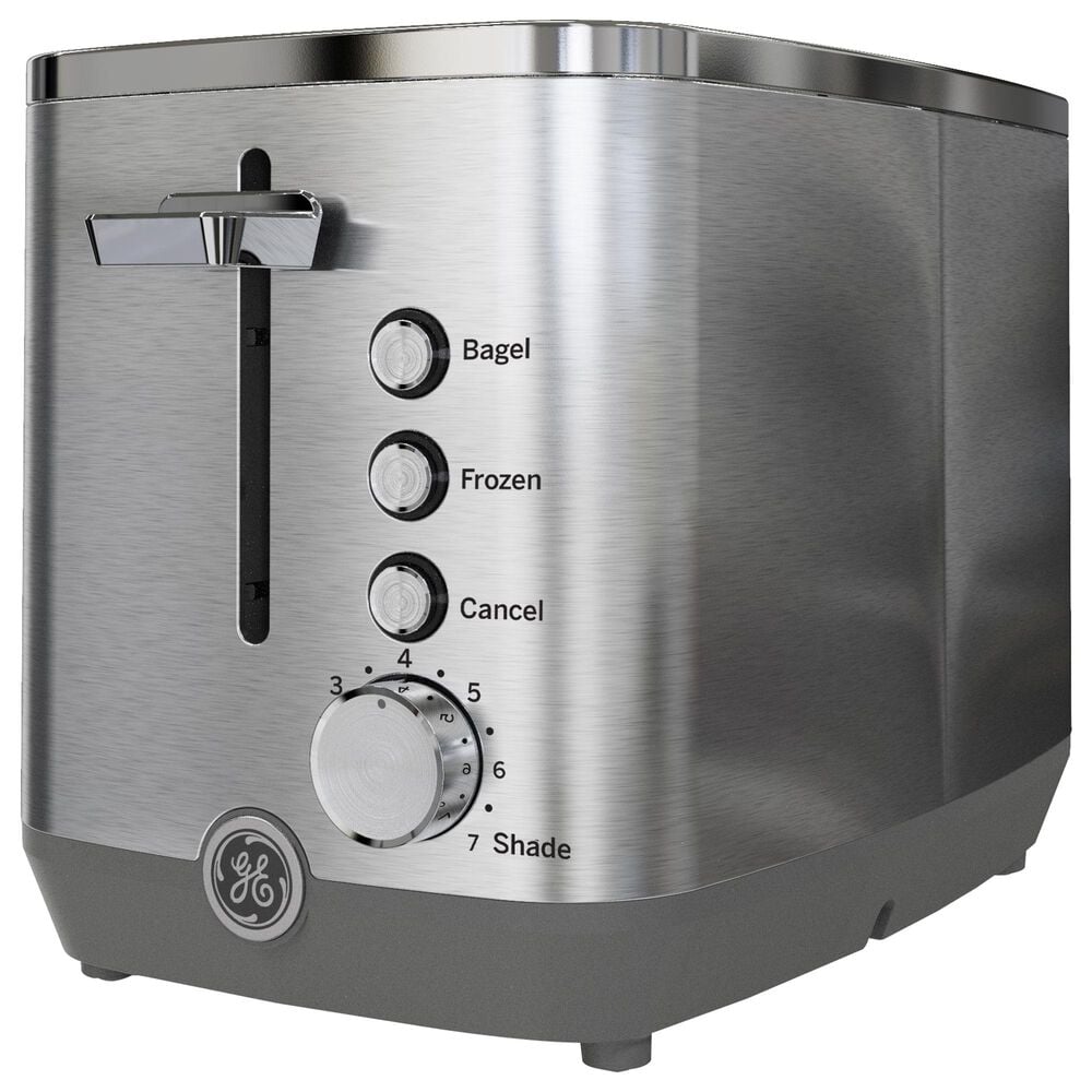 GE Appliances 2-Slice Toaster in Stainless Steel, , large