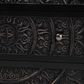 Baxton Studio Yelena 3-Drawer Storage Cabinet in Black, , large