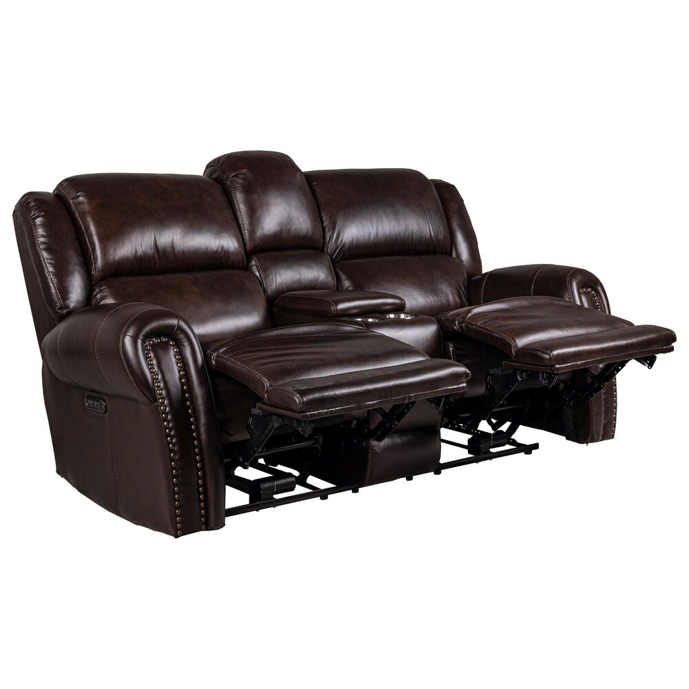 Linea Loft Churchill Power Reclining Loveseat in Buckhead Bronze, , large