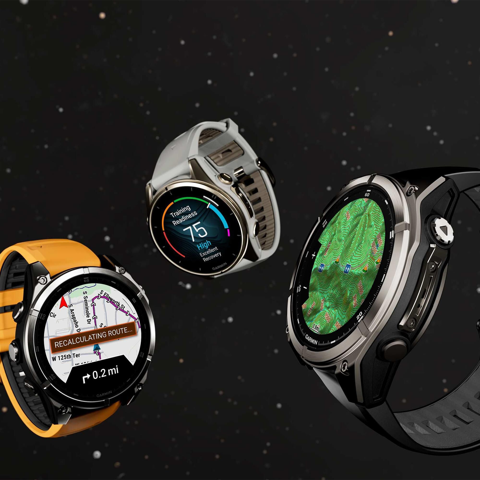 Garmin Fenix 8 Sapphire AMOLED Smartwatch 51mm Carbon Gray DLC