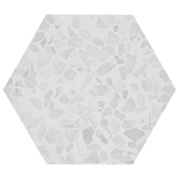 Soho Studio Riazza Hexagon Gray 9" x 10" Porcelain Tile, , large