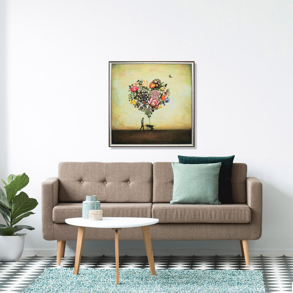 Propac &quot;Big Heart Botany&quot; Wall Art in Green, , large