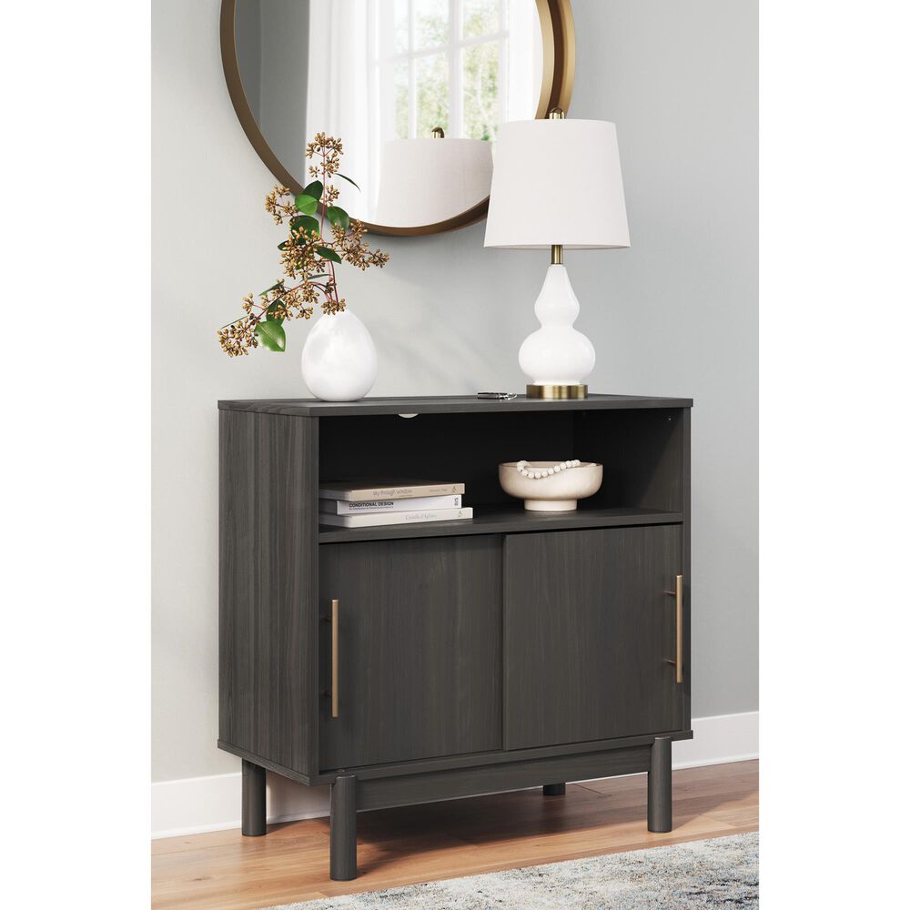 Ashley Brymont Accent Cabinet in Warm Gray, , large