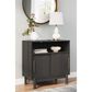 Ashley Brymont Accent Cabinet in Warm Gray, , large