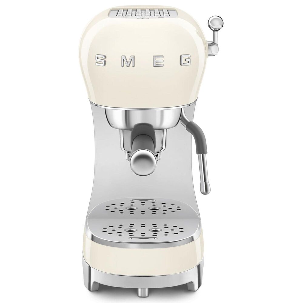 Smeg Espresso Manual Coffee Machine in Cream, , large
