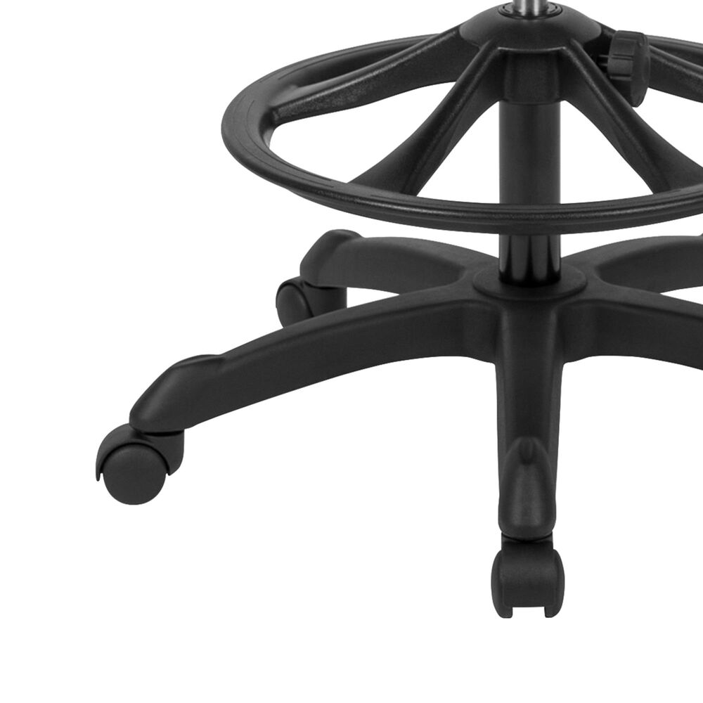 Flash Furniture Drafting Chair in Black, , large