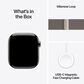 Apple Watch Series 10 GPS + Cellular 42mm Natural Titanium Case with Natural Milanese Loop, , large