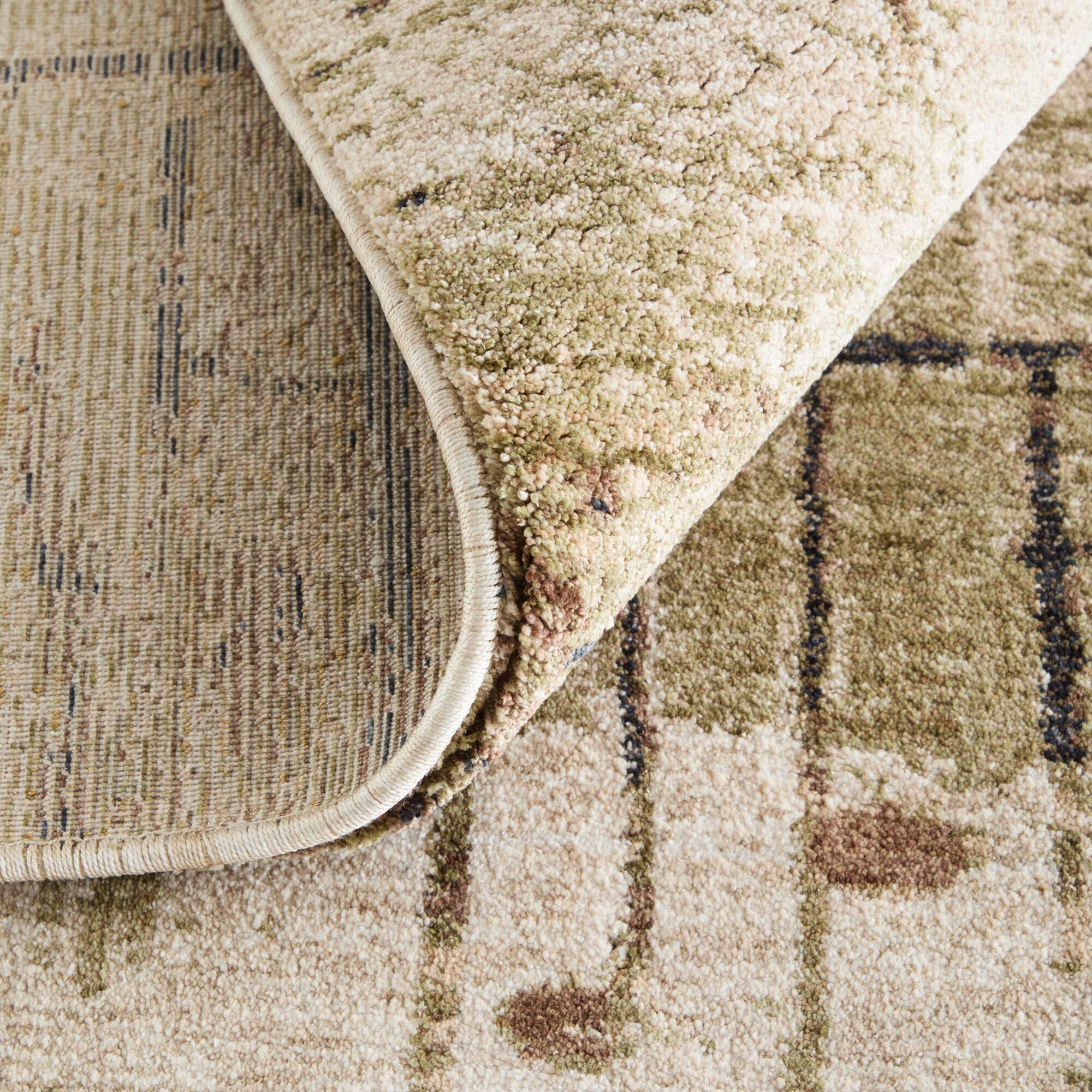 フィヨーレ　４４本 Feizy Pearson 39STF Beige and Green 5' x 7'6