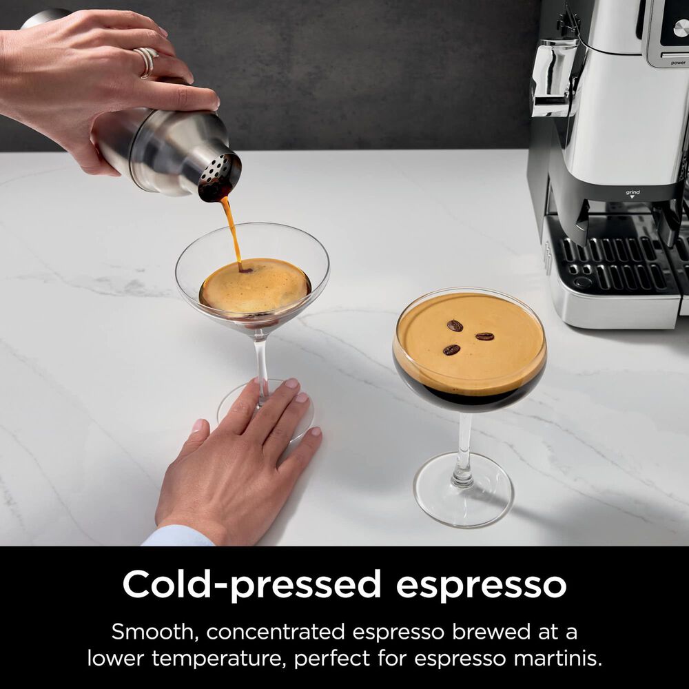 Shark Pro 4-in-1 Espresso Drip Coffee Maker in Black and Stainless Steel, , large