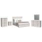 Mayberry Hill Avalanche 5-Piece Queen Bedroom Set in Antique White, , large