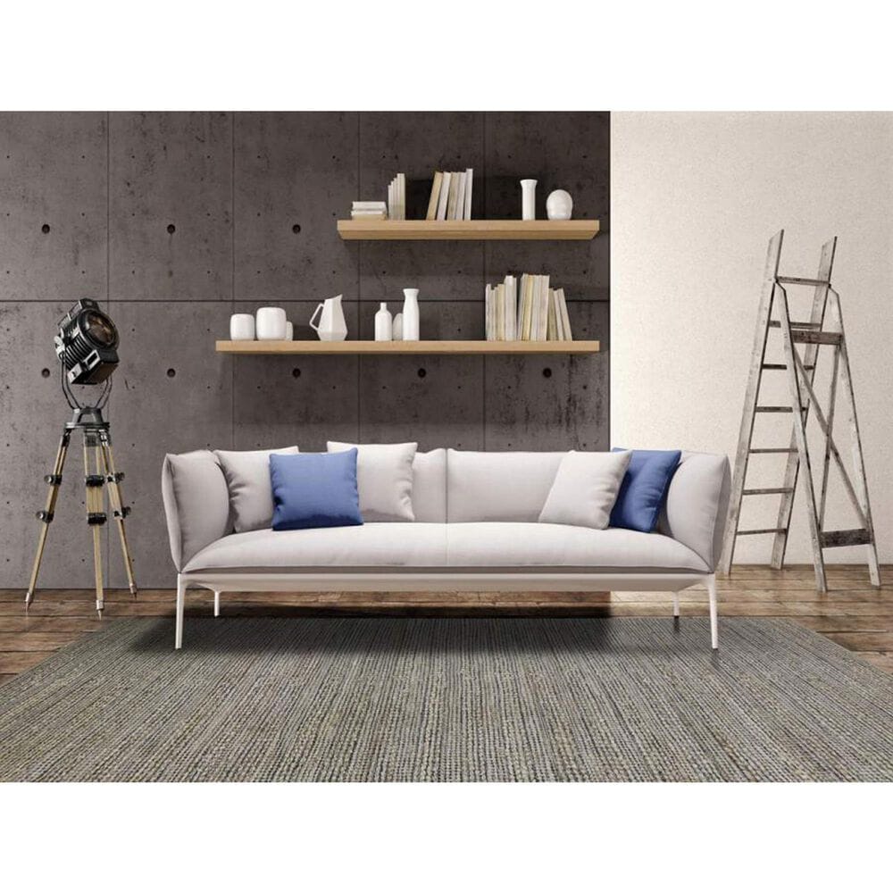 Amer Rugs Naturals 5&#39; x 8&#39; Dark Gray Area Rug, , large