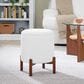 Lumisource Daniella Storage Ottoman in White, , large