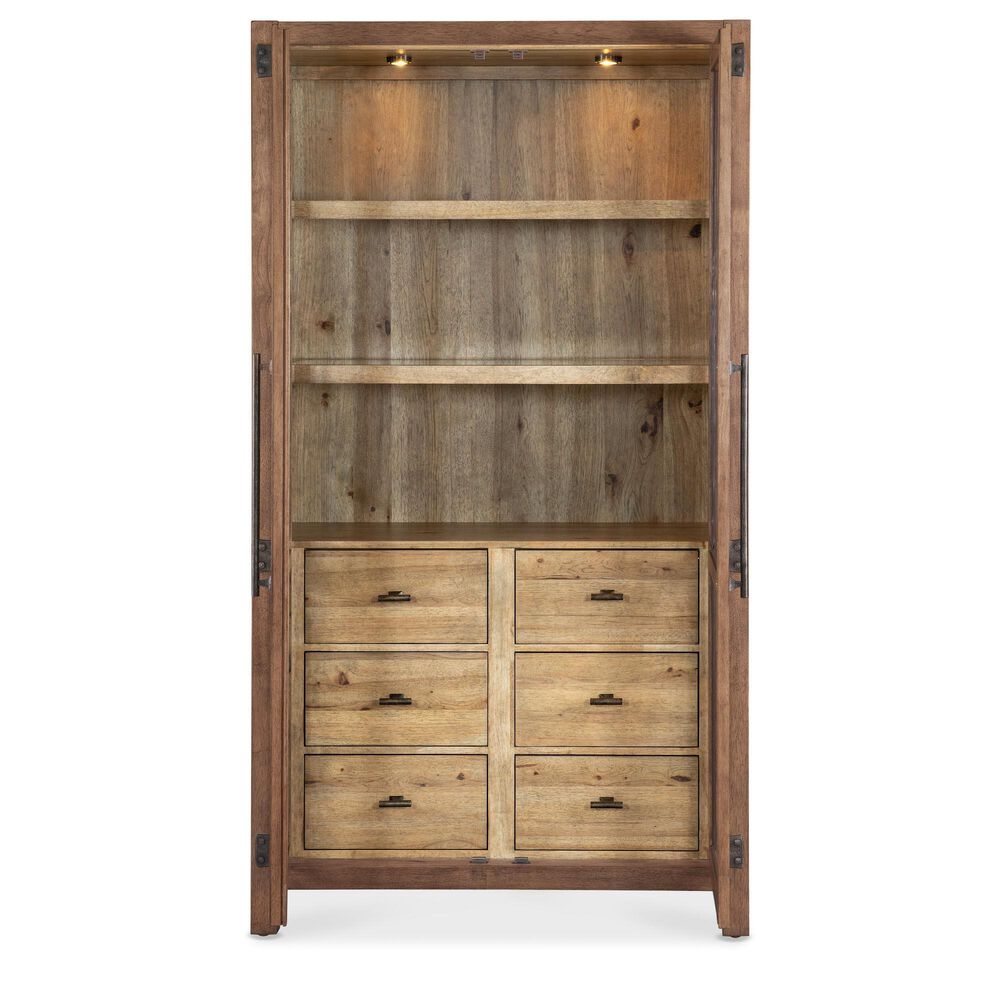 Hooker Furniture Vineyard Row Curio Cabinet in Napa and Sonoma, , large