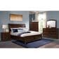 Mayberry Hill Kingston Queen Storage Bed in Rich Walnut, , large