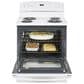 GE Appliances 30" Free-Standing Electric Range in White, , large