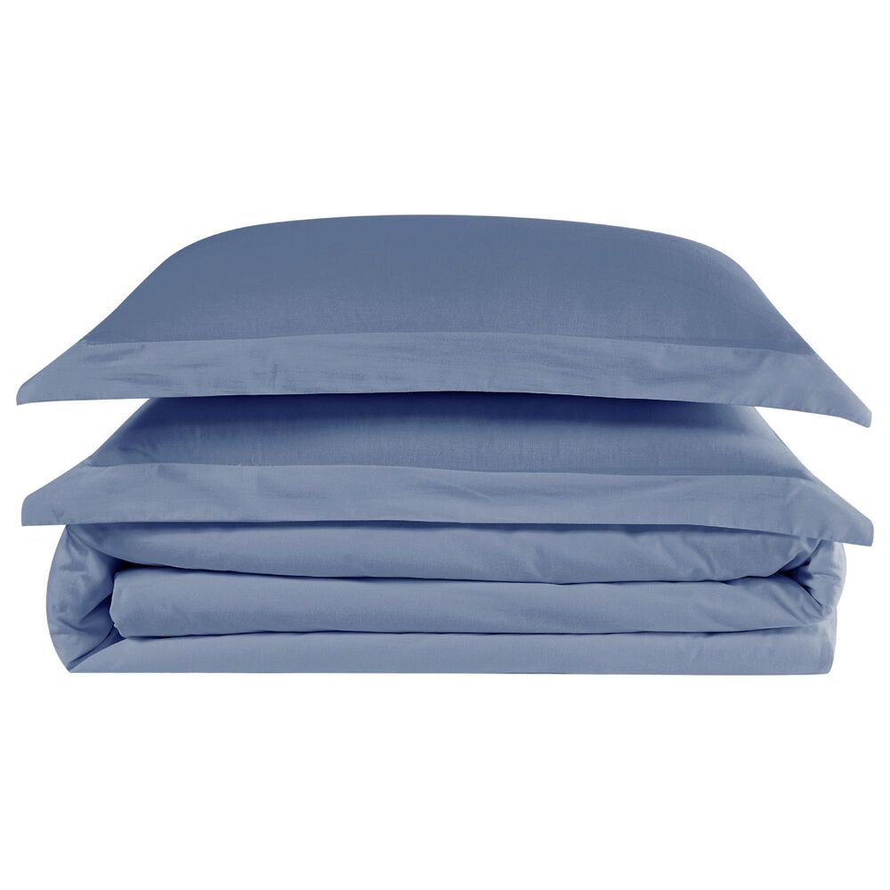 Pem America Truly Calm Silver Cool 2-Piece Twin/Twin XL Duvet Set in Blue, , large