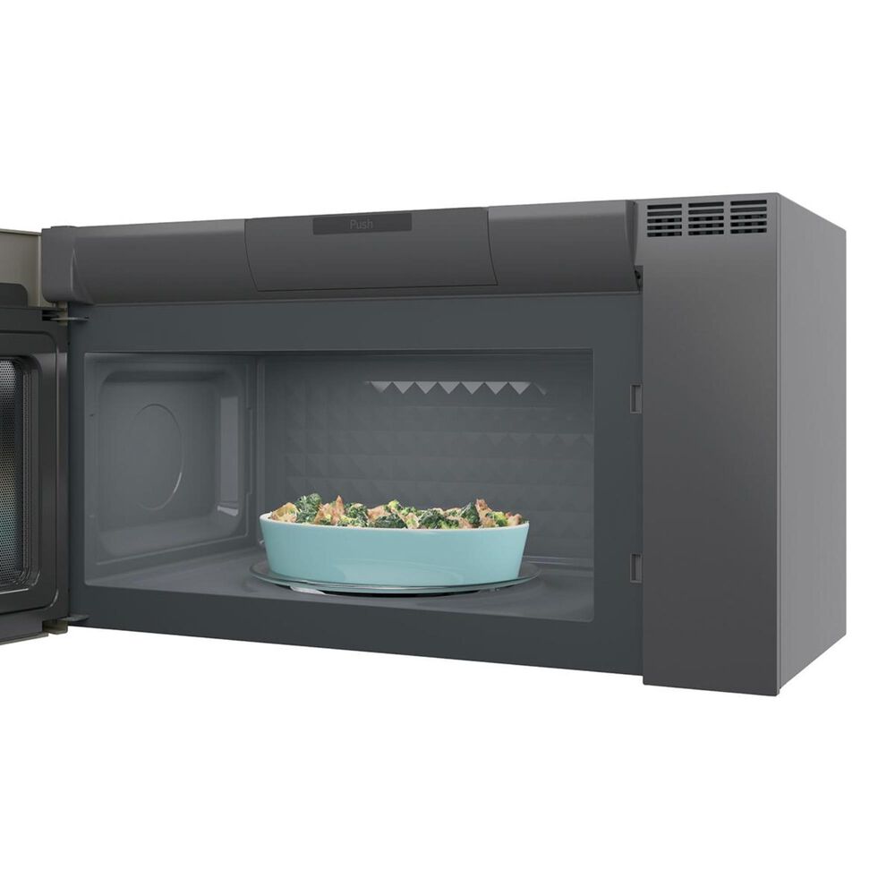 GE Profile 2.1 Cu. Ft. Over the Range Sensor Microwave Oven in Black Stainless, , large