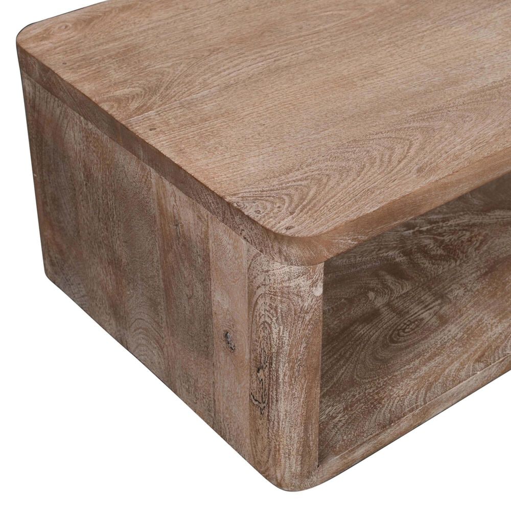 Waltham Origins Storage Cocktail Table in Washed Sand, , large