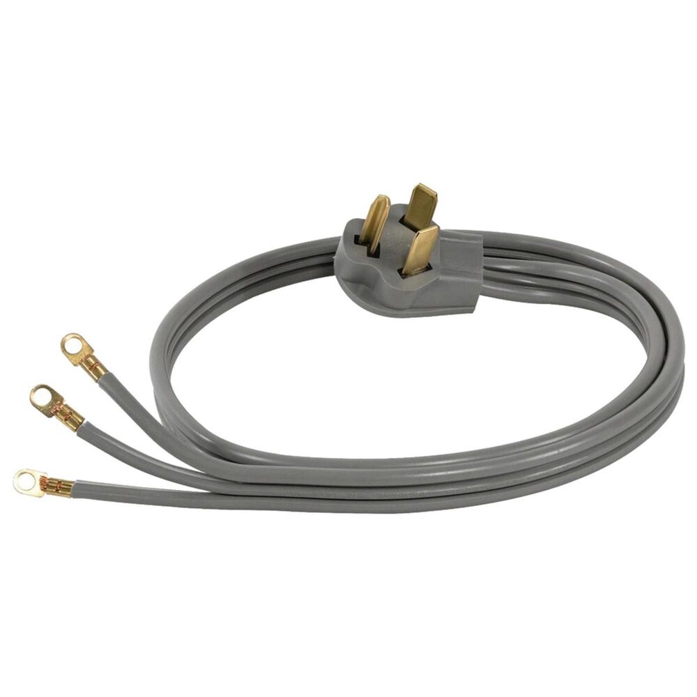 Certified Appliance Accessories 3-Prong Dryer Cord &#40;30-Amp&#41; - 4 Ft., , large