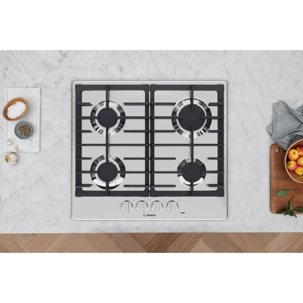 Bosch 500 Series 24" Gas Cooktop in Stainless Steel, , large