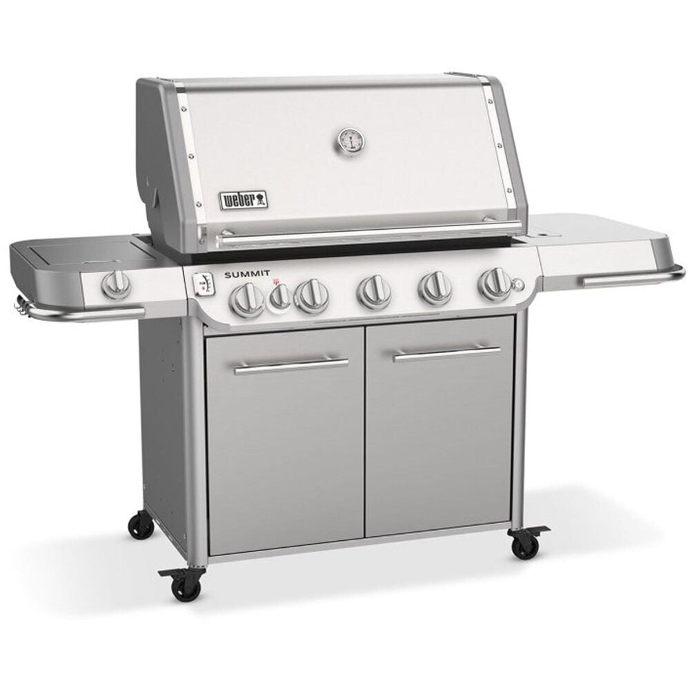 Weber Summit FS38 S Liquid Propane Gas Grill in Stainless-Steel, , large