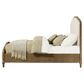 Golden Wave Furniture Interlude King Upholstered Bed in Sandstone Buff, , large