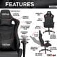 Techni Sport GameMaster Gaming Chair in Black, , large