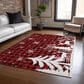 Dalyn Rug Company Wonderland WN32 3" x 5" Red Indoor/Outdoor Area Rug, , large