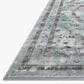 Rifle Paper Co Crafted by Cloth and Company Courtyard 2" x 5" Chateau Blue Runner, , large