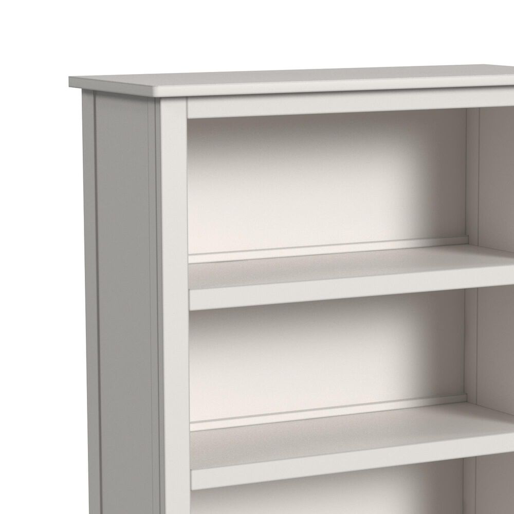 Eastern Shore Lodge 3-Shelf Bookcase in Cream, , large