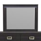 Mayberry Hill Tobias Mirror with LED in Black, , large