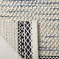 Safavieh Natura 8" x 10" Black and Ivory Area Rug, , large