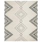 Safavieh Casablanca CSB301A 8" x 10" Ivory and Grey Area Rug, , large