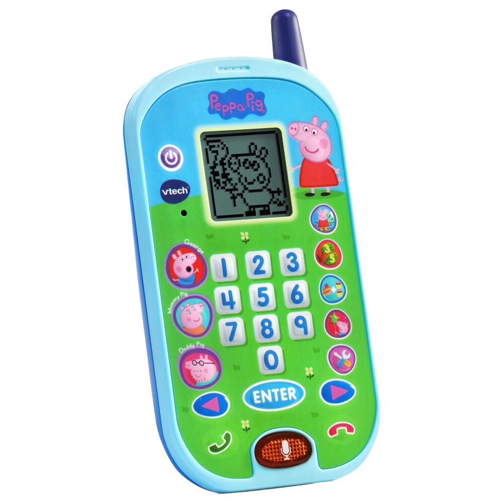 Vtech Peppa Pig Let's Chat Learning Phone, , large