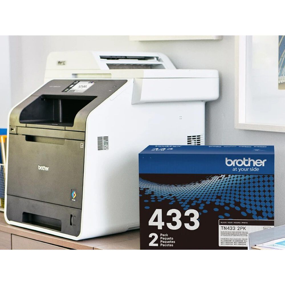 Brother High-Yield Toner Cartridge in Black (2-Pack), , large