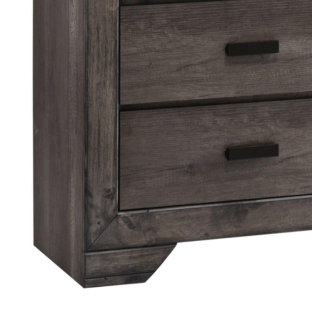 Mayberry Hill Nathan 6-Drawer Dresser in Distressed Gray, , large