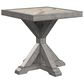 Ashley Beachcroft Square End Table in Silver, , large
