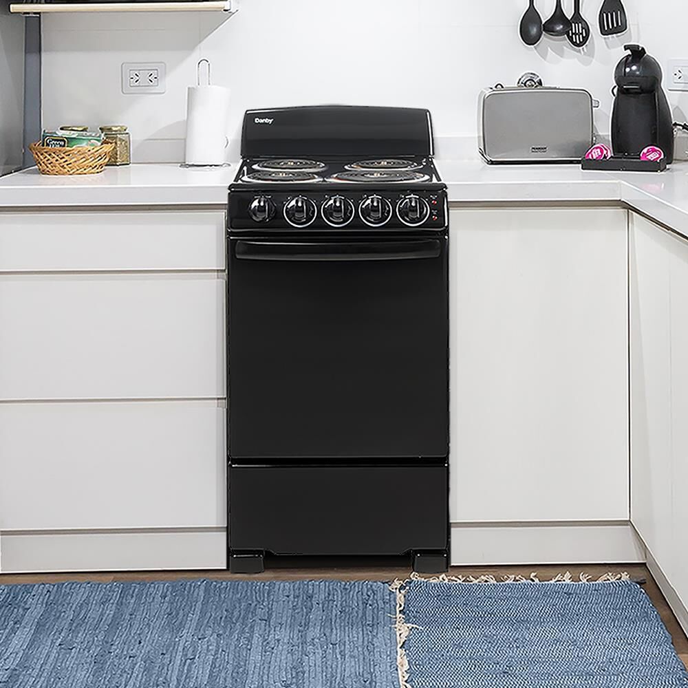 Danby 20&quot; Freestanding Electric Range in Black, , large