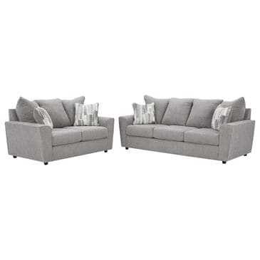 Ashley Stairatt Stationary Sofa and Loveseat Set in Anchor, , large